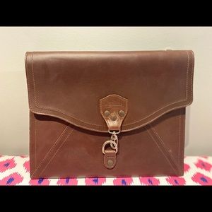 Saddleback Leather Clutch/ Tech Sleeve